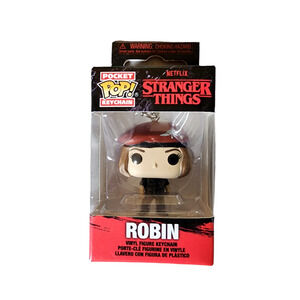 Funko Pop! TV Keychain: Stranger Things Season 4 - Robin in Hunter Outfit